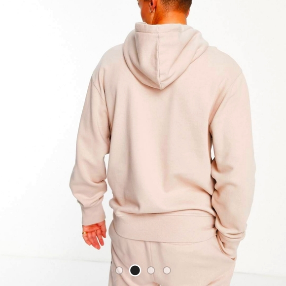 Topman fleece pink hoodie M - Picture 3 of 9